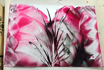 Rodinné tvorenie - encaustika